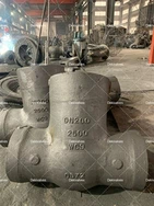 DN200 PN2500 WC9 ASTM A217 Högtrycksslussventil